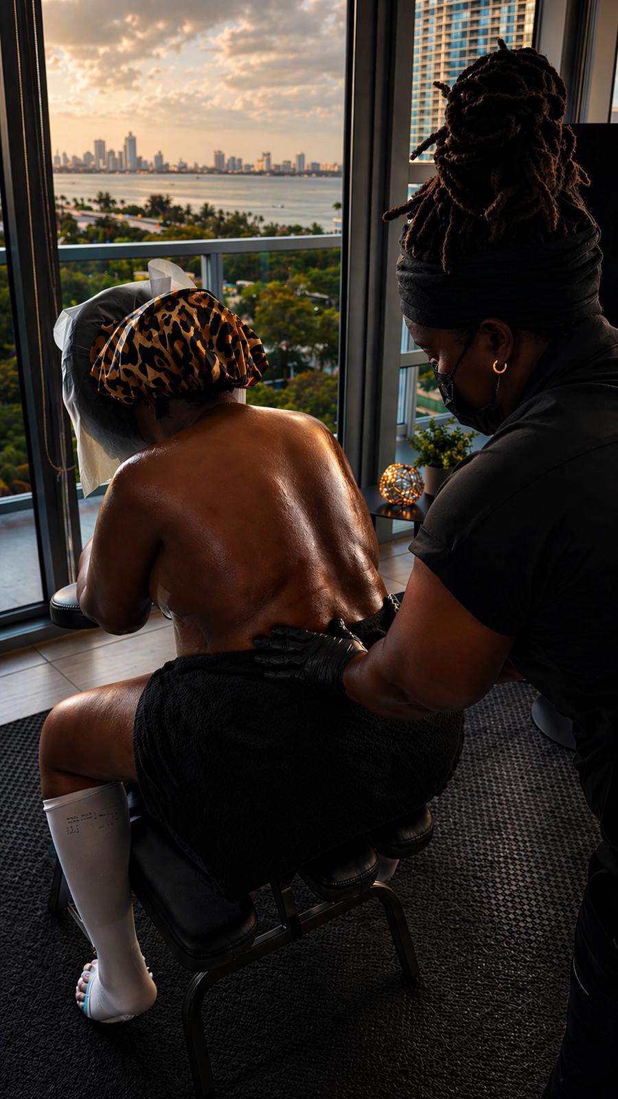 Mobile lymphatic drainage massage